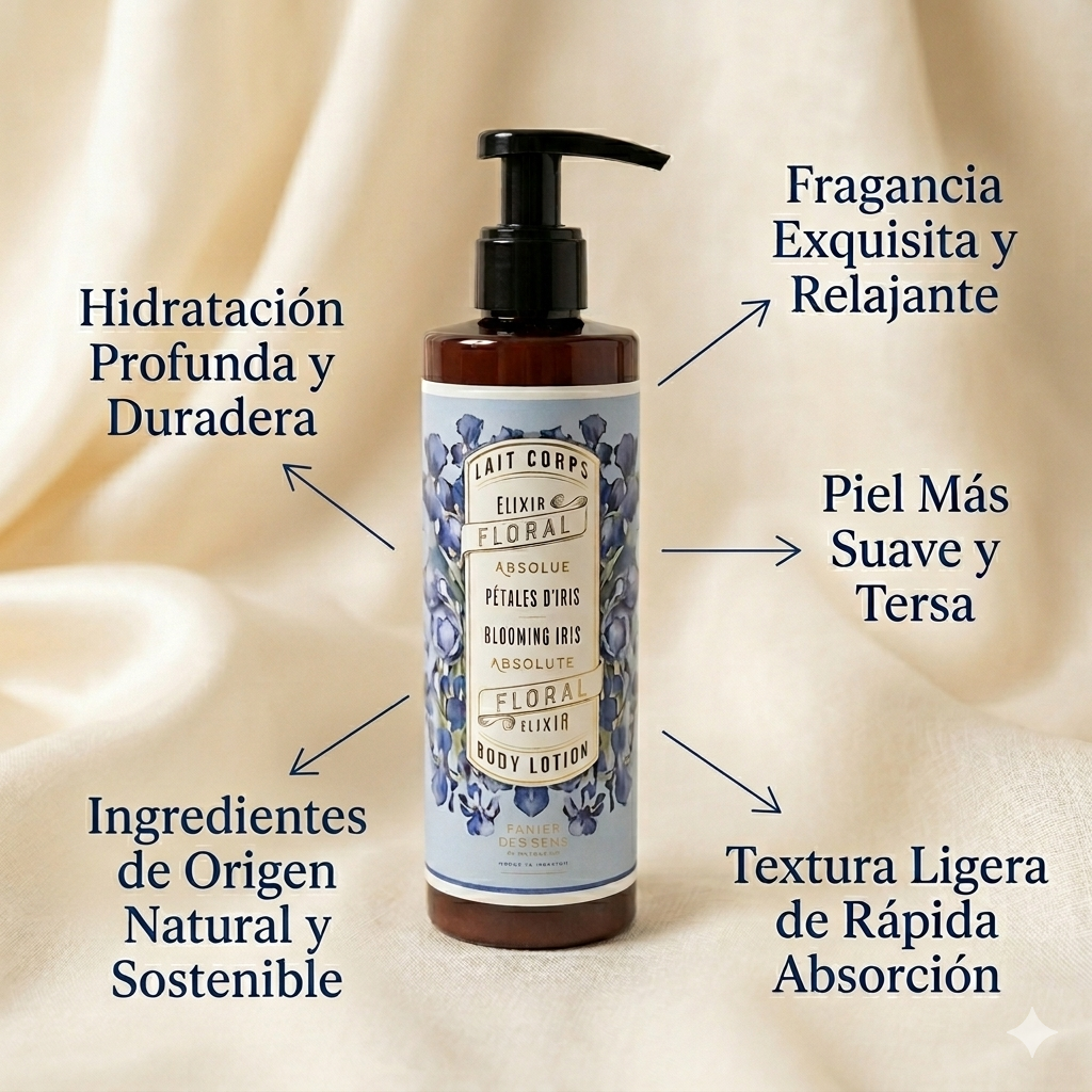 LECHE CORPORAL PÉTALOS DE IRIS 250ML
