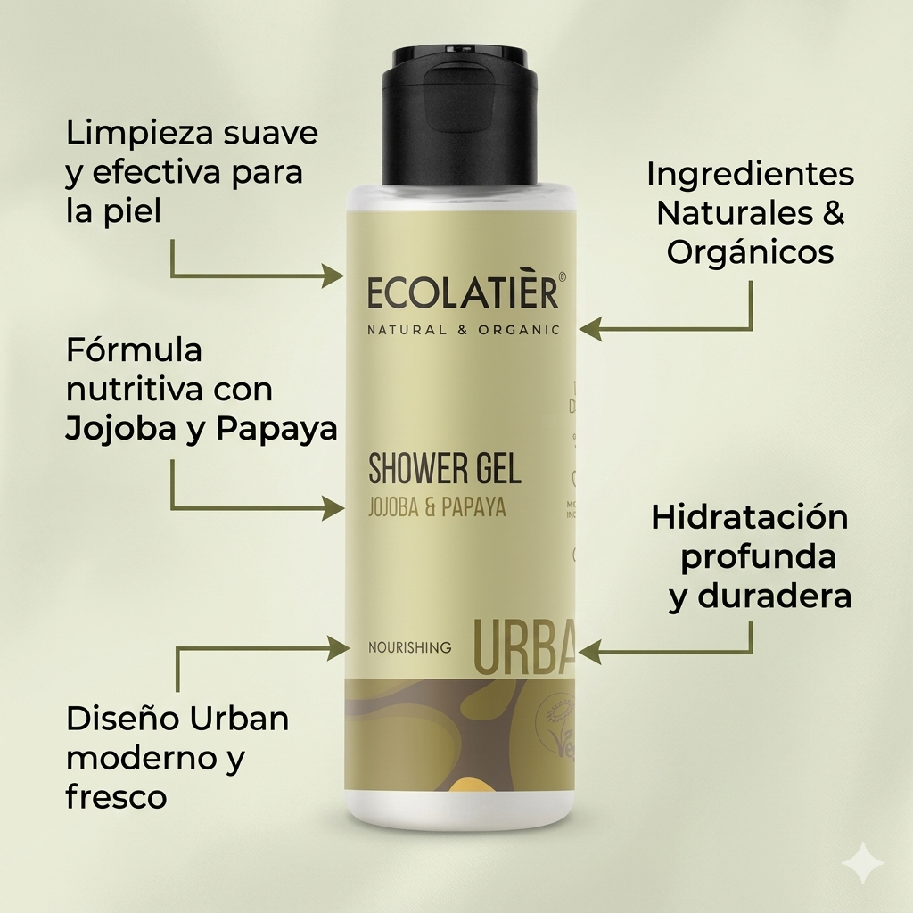 GEL DE DUCHA JOJOBA-PAPAYA