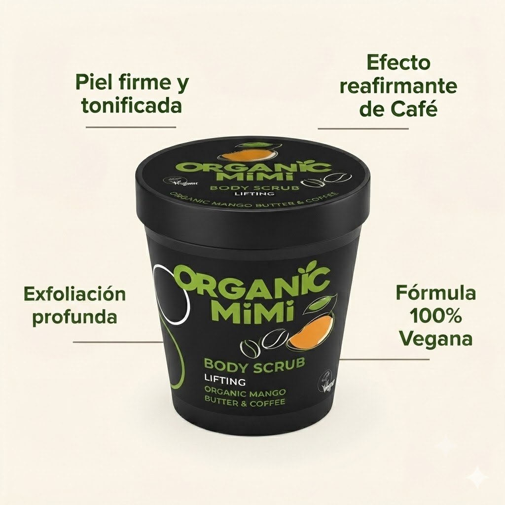 EXFOLIANTE CORPORAL MANGO & CAFÉ 250ML