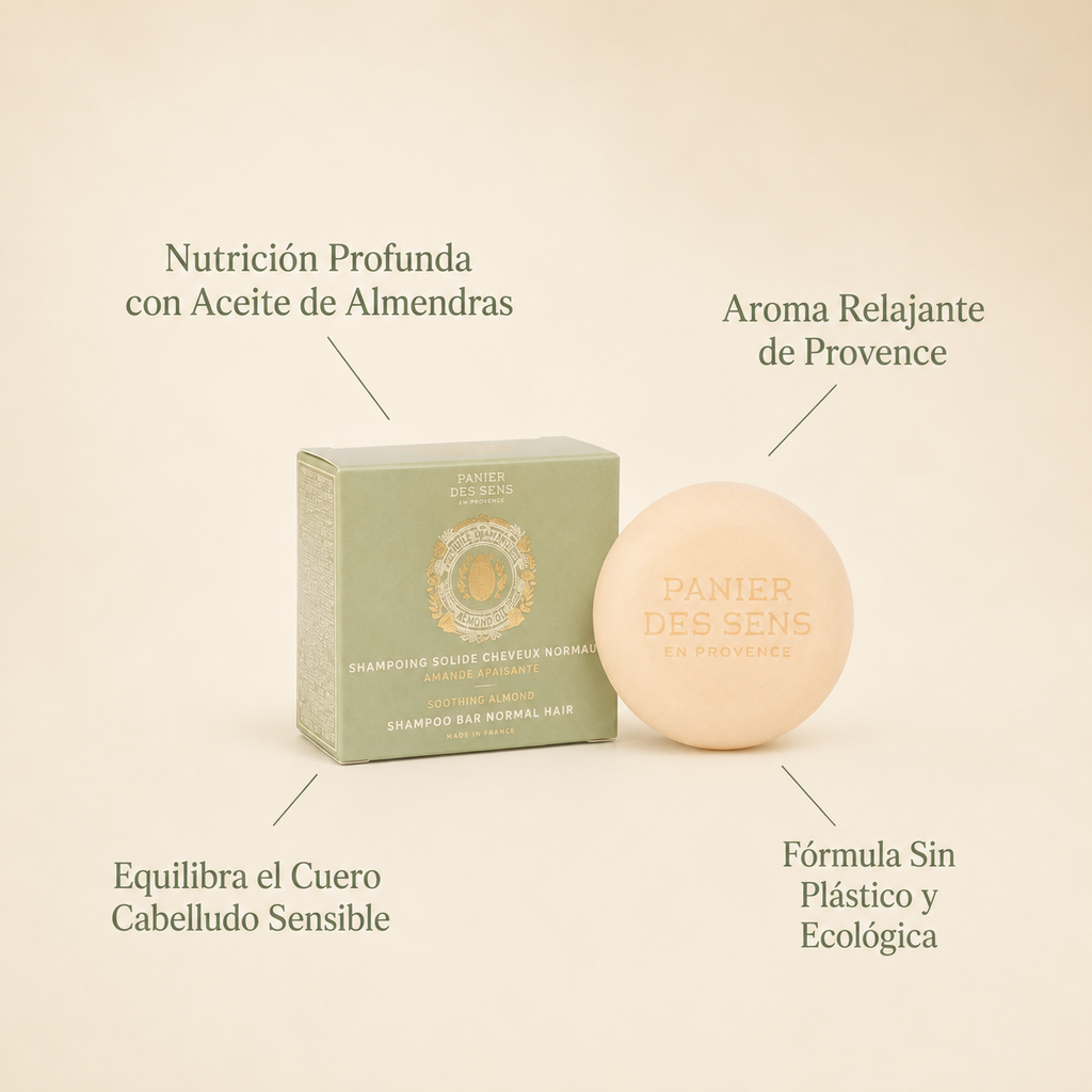 CHAMPÚ SÓLIDO ALMENDRA