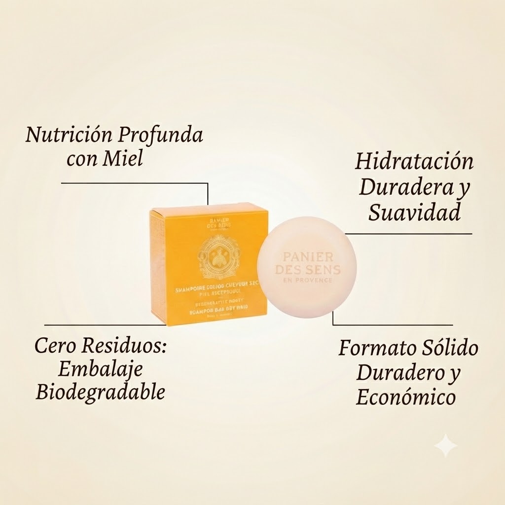 CHAMPÚ SÓLIDO MIEL