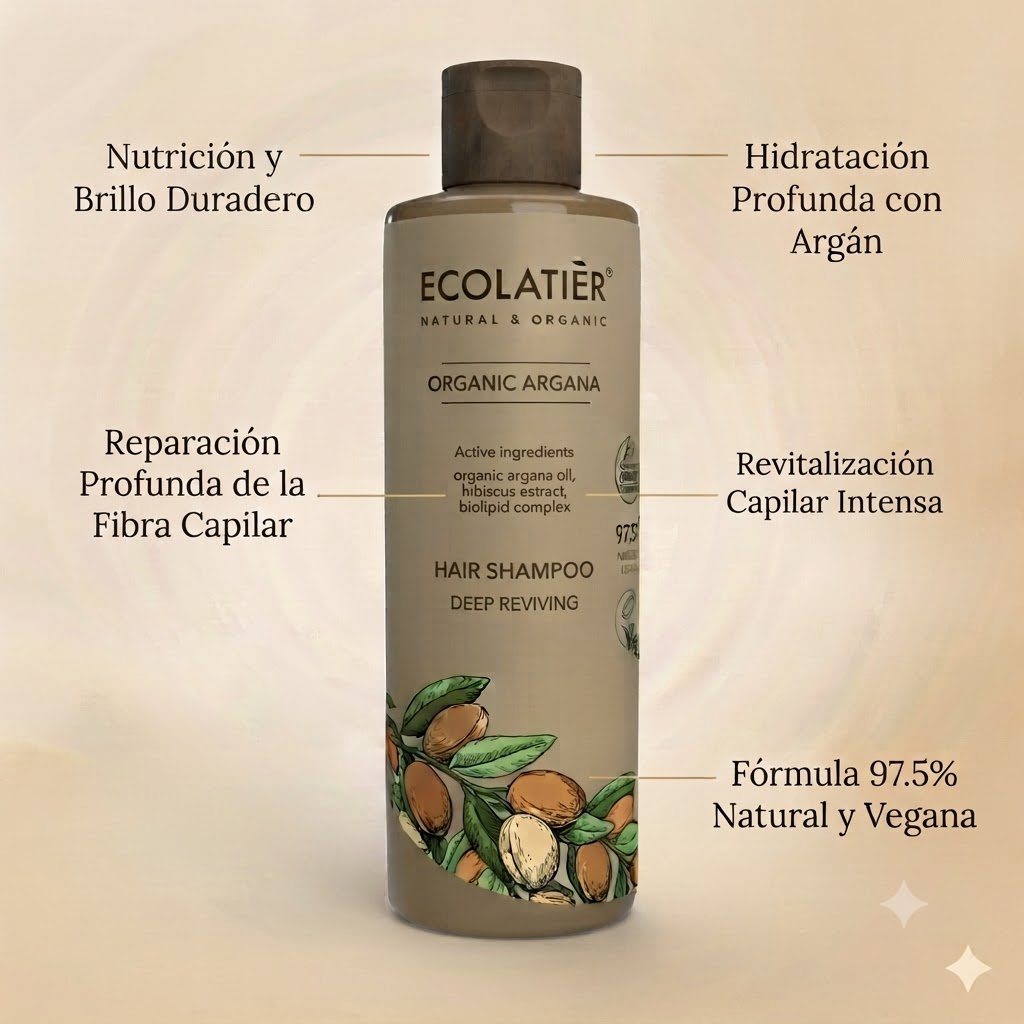 CHAMPÚ REVITALIZADOR PROFUNDA -ARGÁN