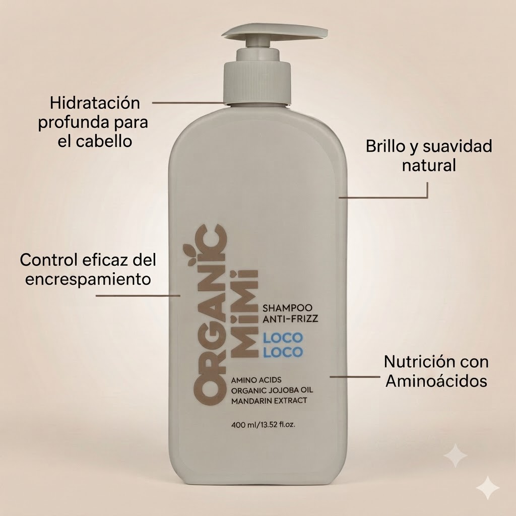 CHAMPÚ CABELLO RIZADO 400ML