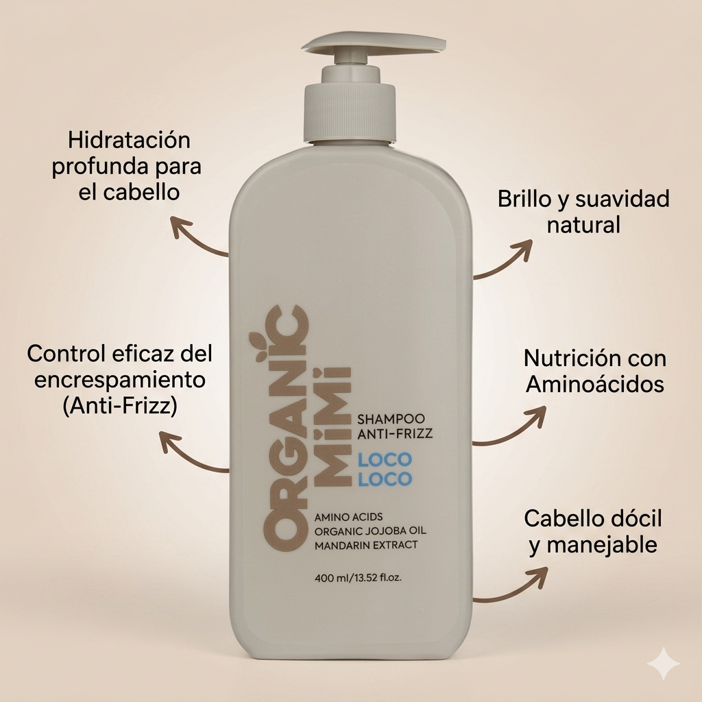 CHAMPÚ CABELLO RIZADO 400ML