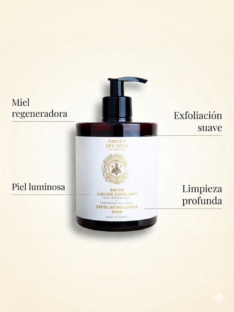 GEL LÍQUIDO EXFOLIANTE MIEL