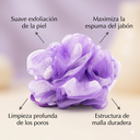 ESPONJA FLOR DE DUCHA - VIOLETA