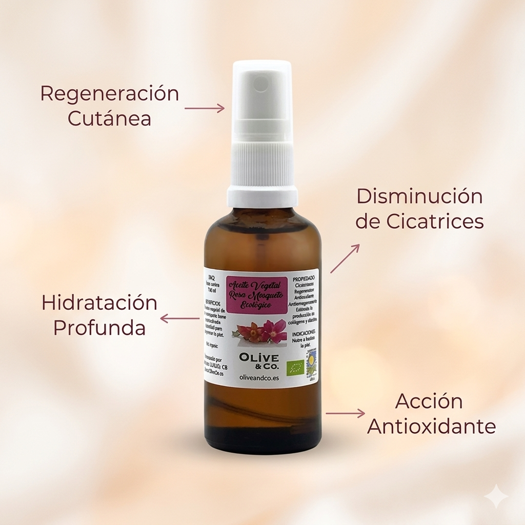 ACEITE DE ROSA MOSQUETA ECOLÓGICO 30 ML