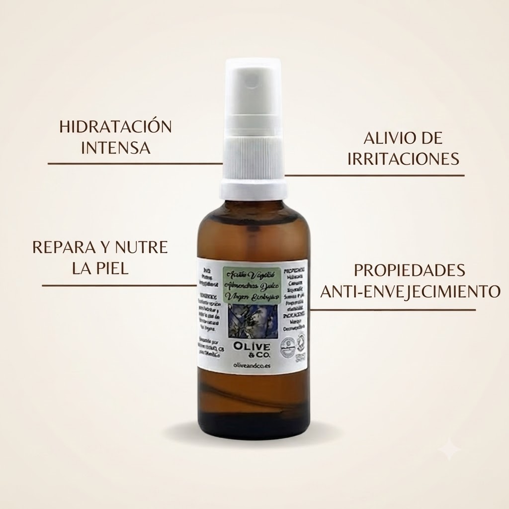 ACEITE DE ALMENDRAS  ECOLÓGICO 30 ML