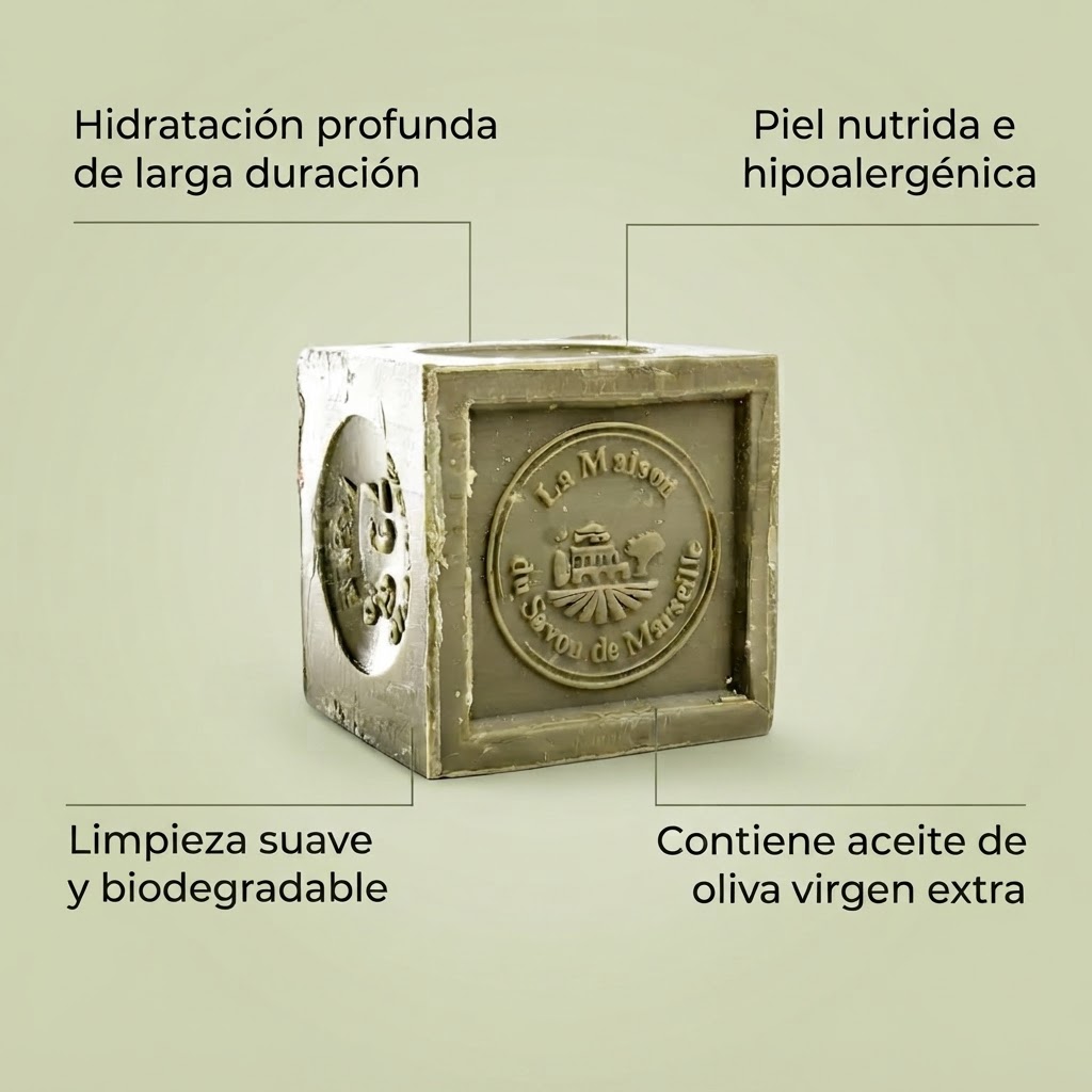 CUBO DE MARSELLA 300g OLIVA