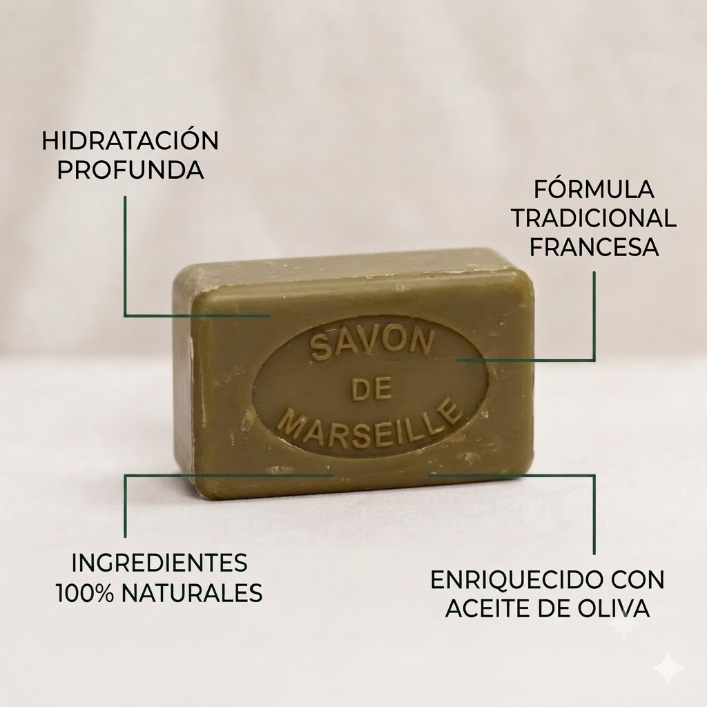 JABÓN PASTILLA MARSELLA 100GR