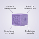 CUBO DE MARSELLA 300g LAVANDA