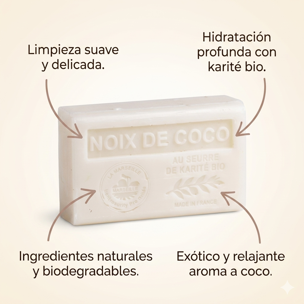 JABÓN KARITÉ COCO 125G