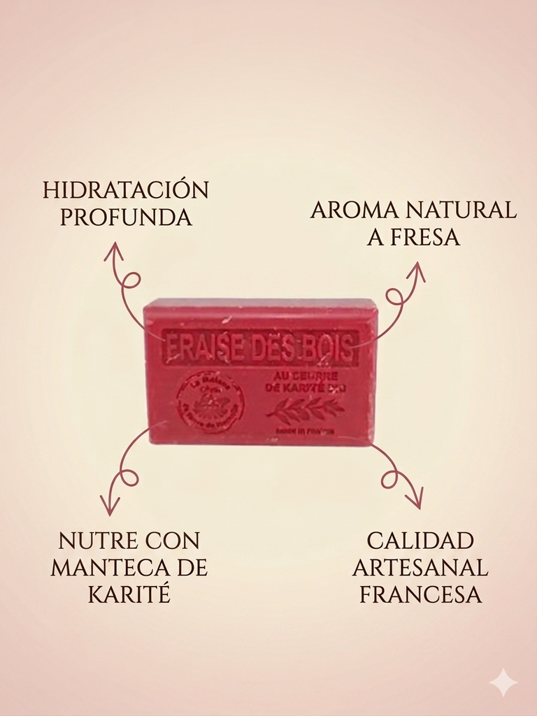 JABÓN KARITÉ FRUTOS ROJOS 60G