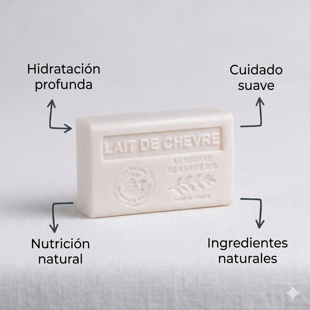 JABÓN KARITÉ LECHE DE CABRA 125G