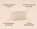 JABÓN KARITÉ MUSC BLANCO 125G