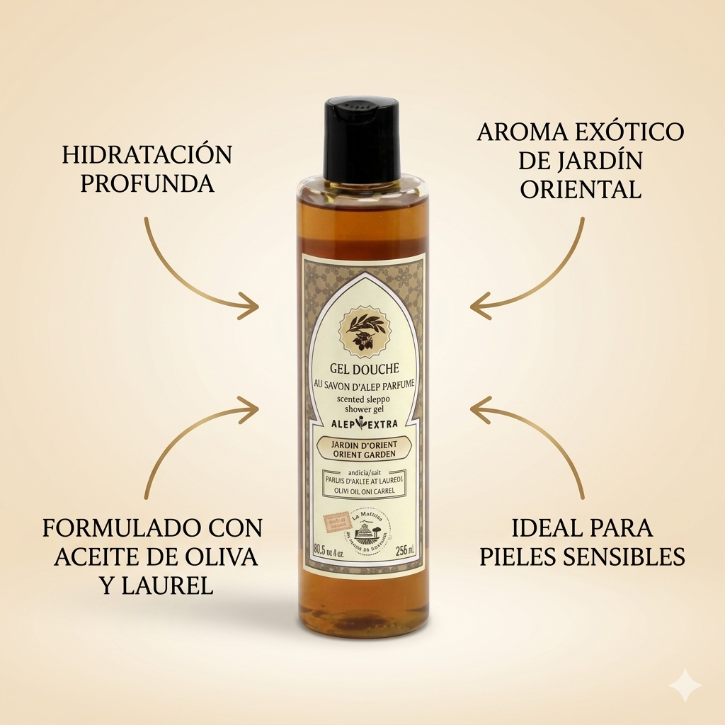 GEL DE DUCHA ALEPO - JARDÍN DE ORIENTE