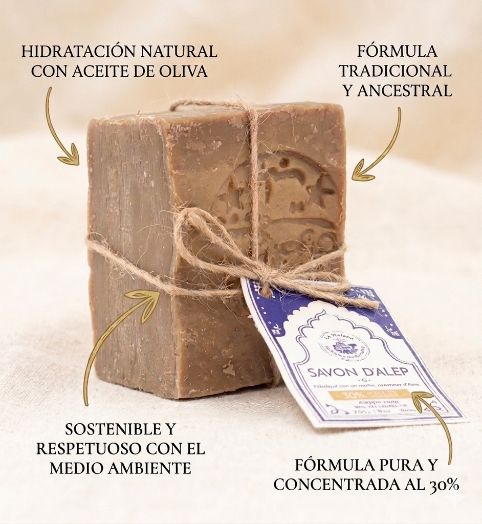 JABÓN ALEPO 30% LAUREL