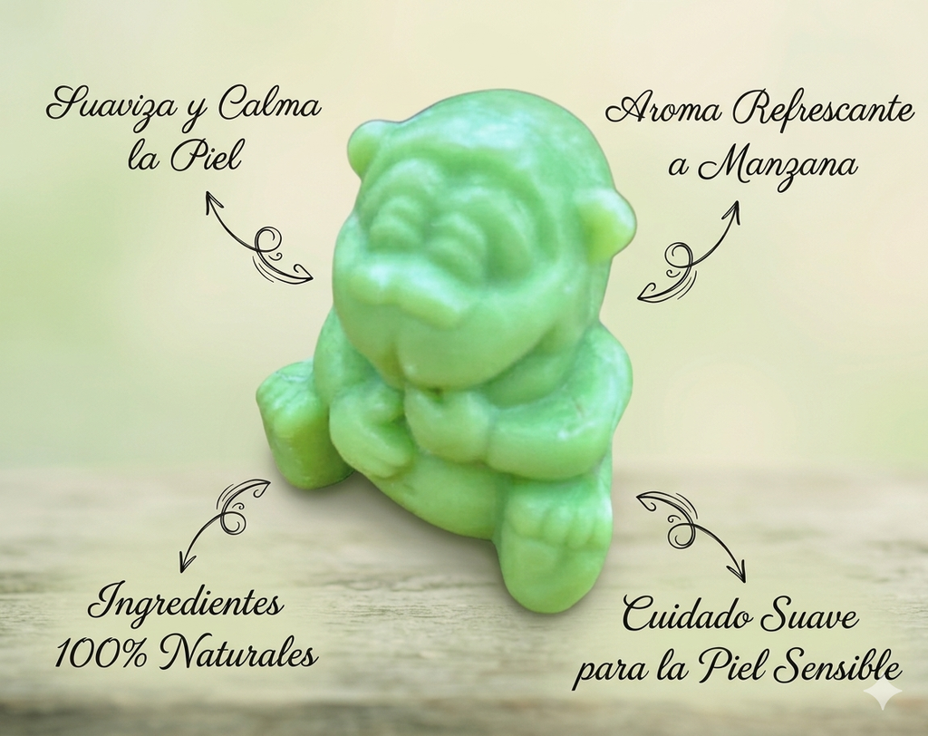 FANTASÍA - MONO VERDE 25g (MANZANA)