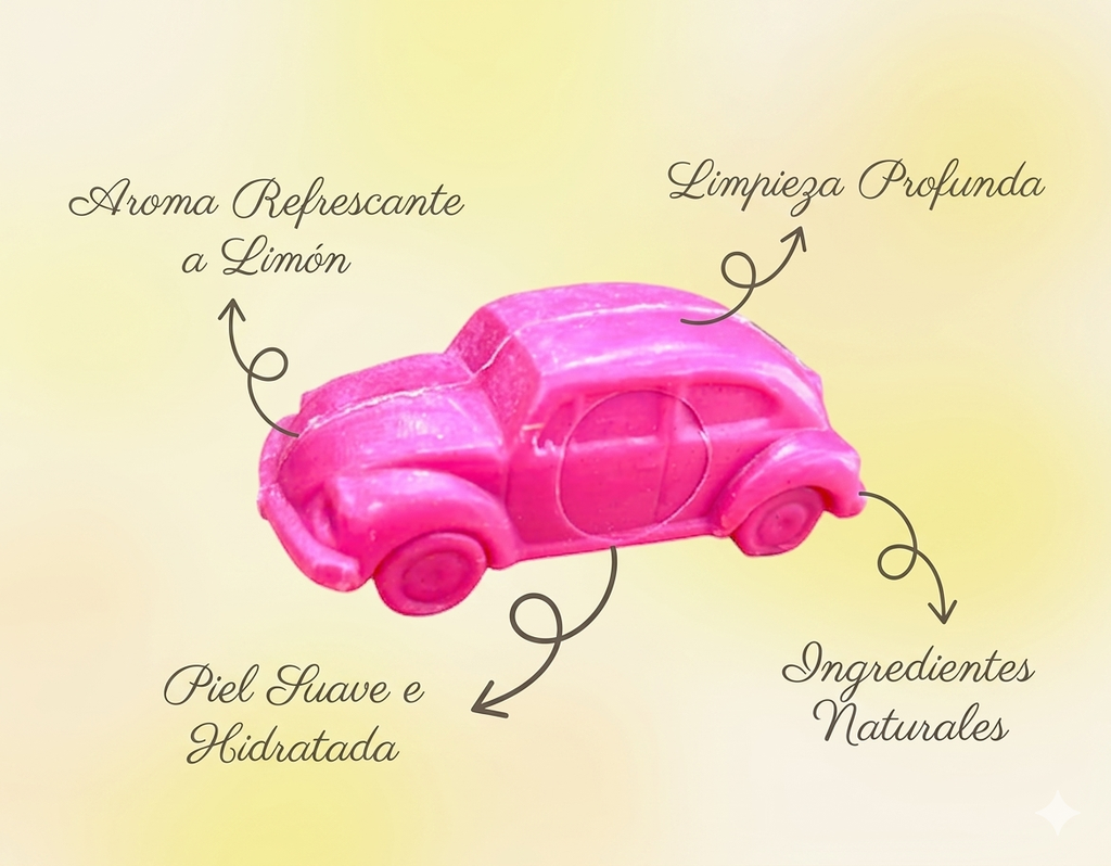 FANTASÍA - COCHE ROJO 25g (LIMÓN)