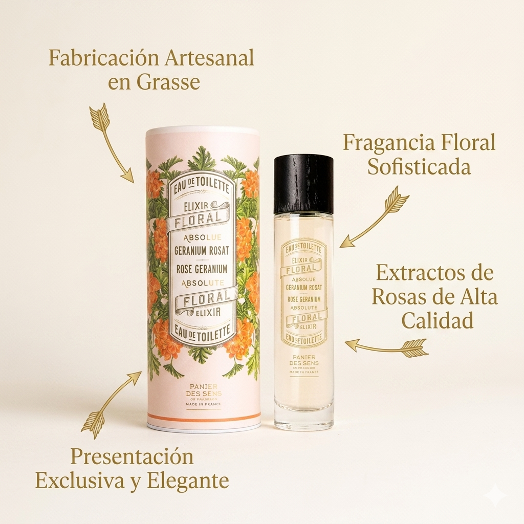 PERFUME GERANIO-ROSAS