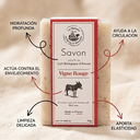JABÓN 115G (DUO) LECHE DE BURRA - VIÑA ROJA