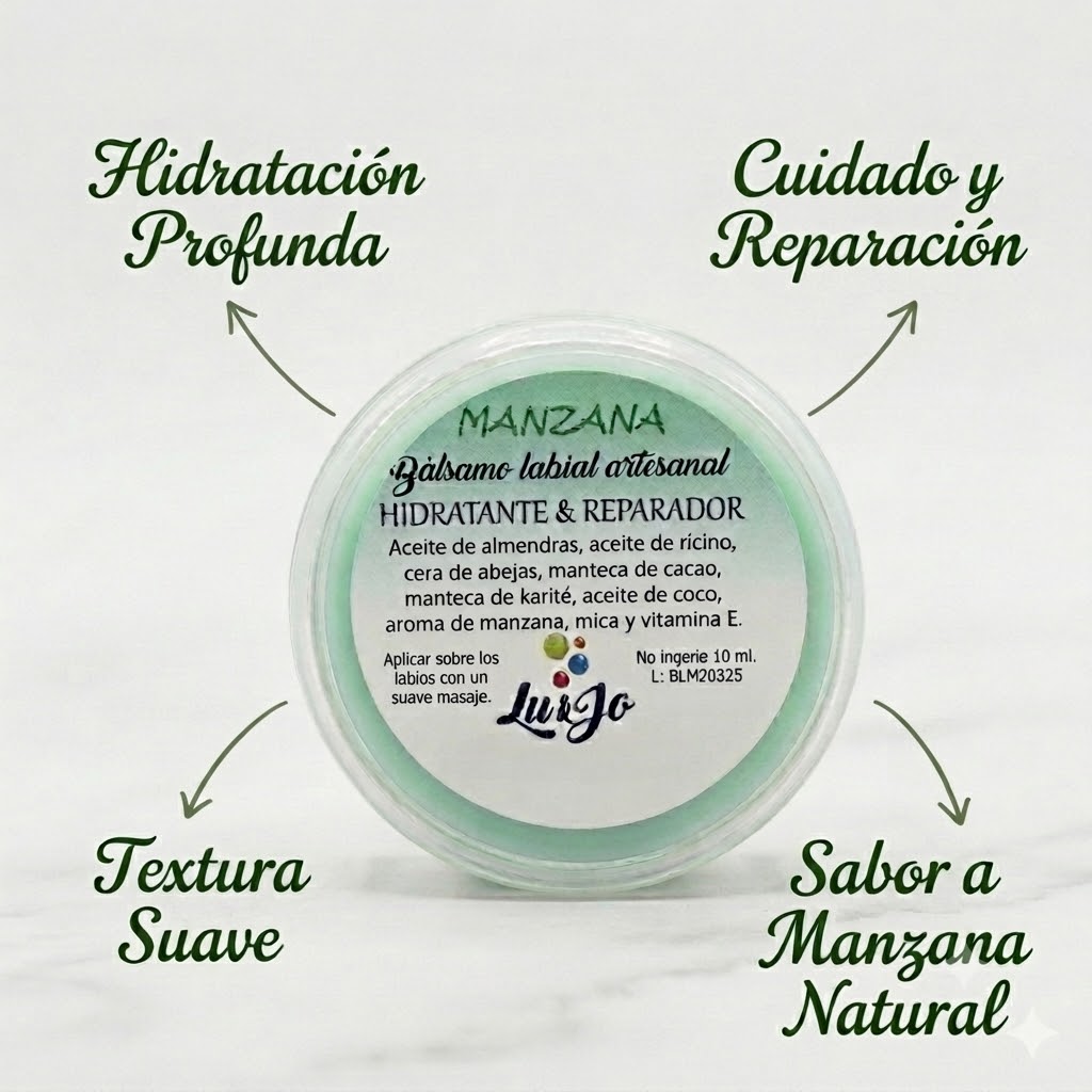 BÁLSAMO LABIAL MANZANA
