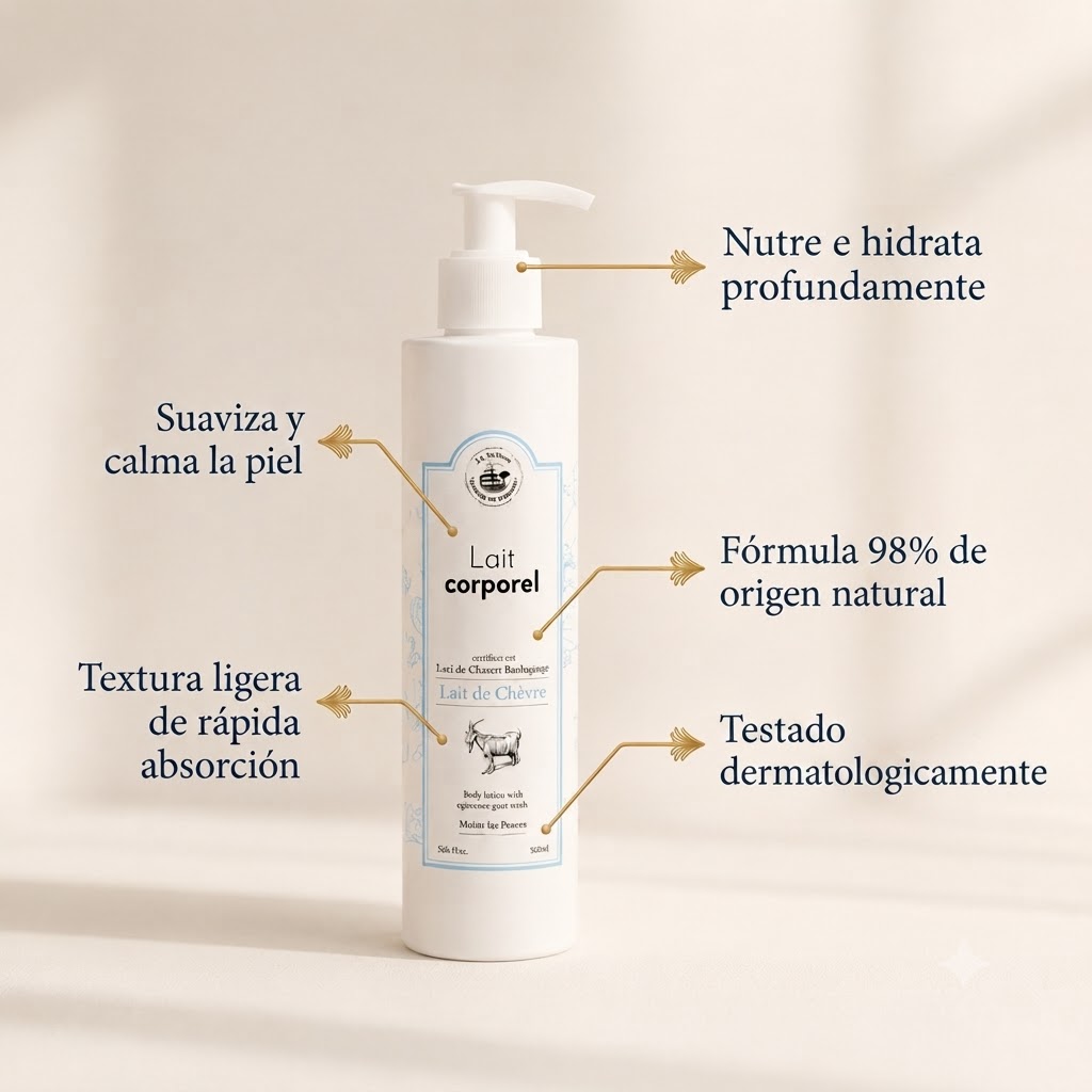 LECHE CORPORAL LECHE DE CABRA 250ML