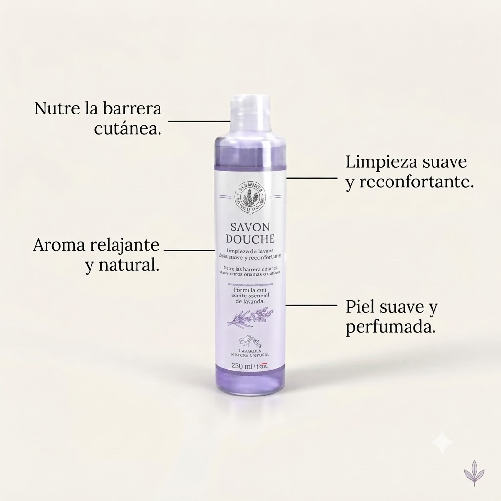 GEL DE DUCHA  250ML LAVANDA