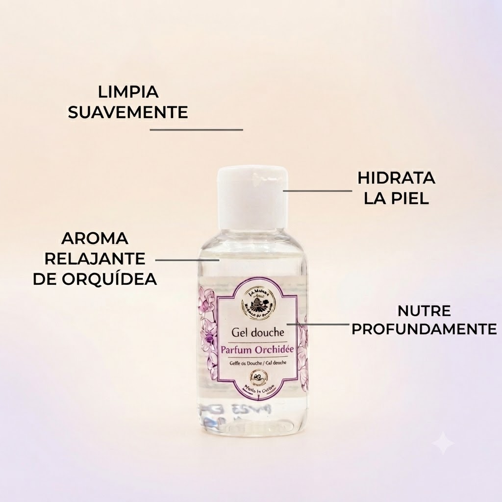 GEL DE DUCHA 50ML - ORQUÍDEA
