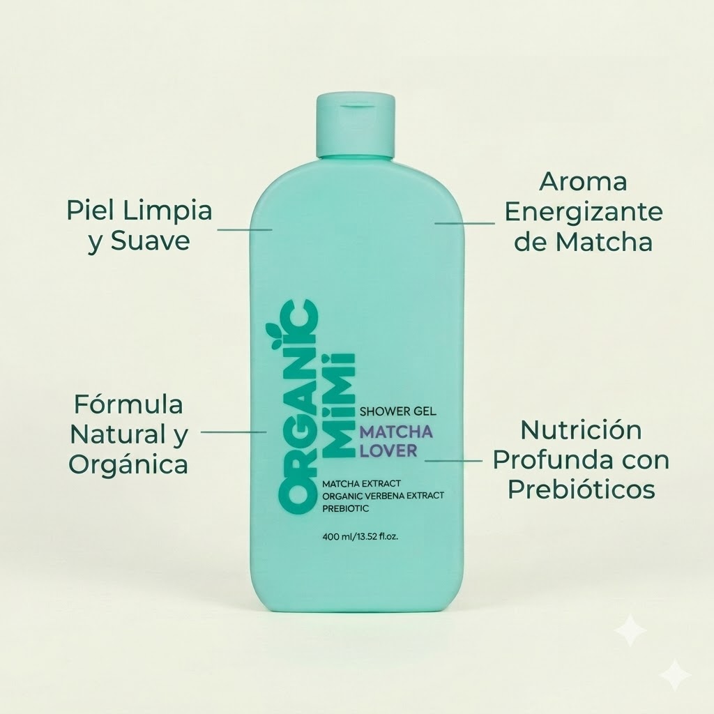 GEL DE DUCHA -MATCHA LOVER 400 ml