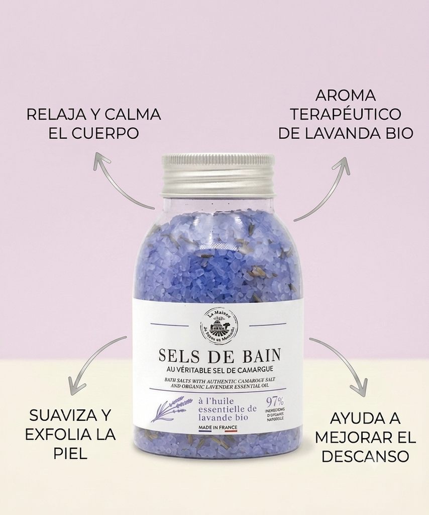 SALES DE BAÑO 300g - LAVANDA