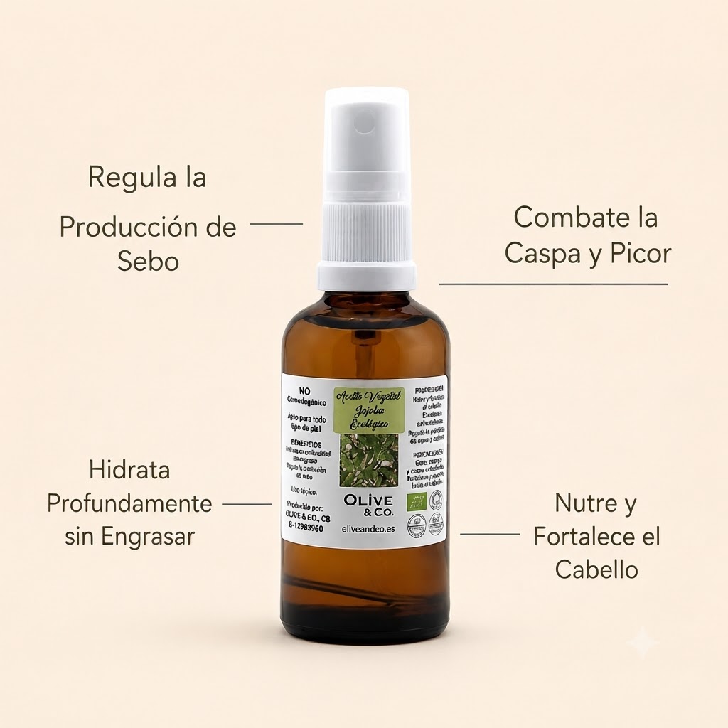 ACEITE DE JOJOBA ECOLÓGICO 30 ML