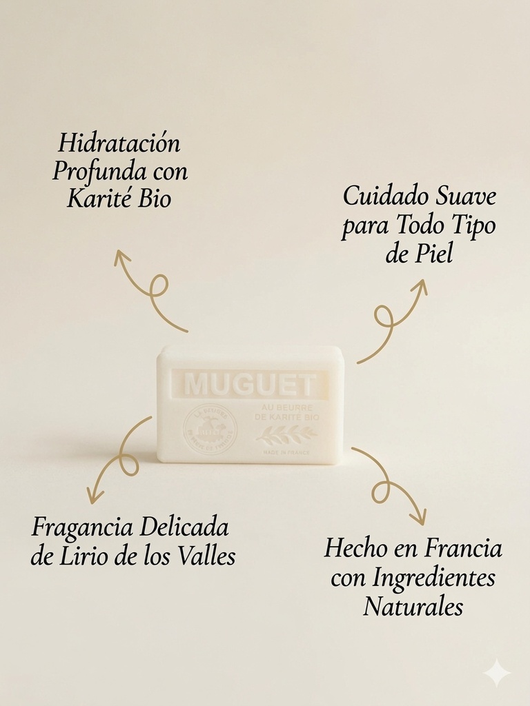 JABÓN KARITÉ LIRIO DEL VALLE 60G