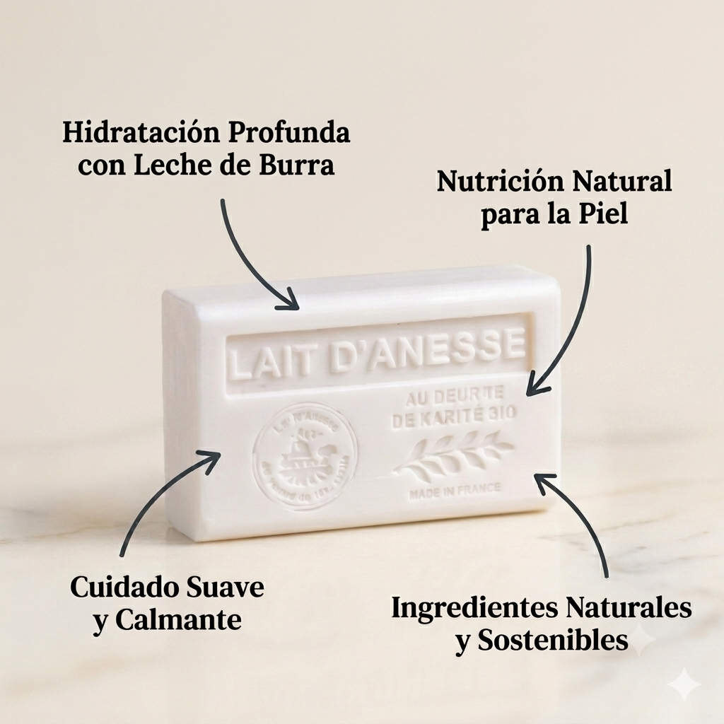 JABÓN KARITÉ LECHE DE BURRA 125G