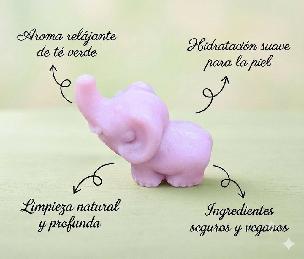 FANTASÍA - ELEFANTE ROSA 20g (TÉ VERDE)
