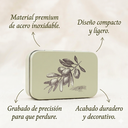 JABONERA METÁLICA - OLIVA