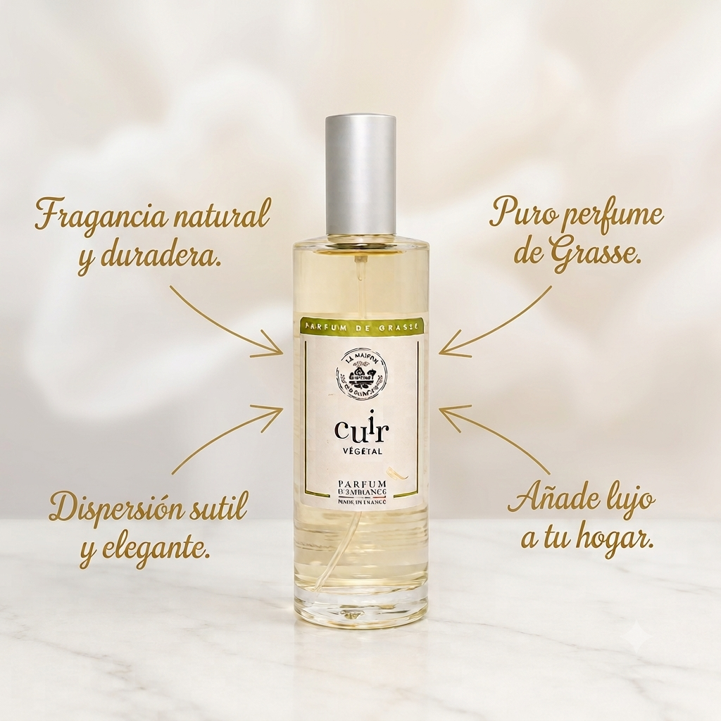 AMBIENTADOR HOGAR 100ML - CUERO VEGETAL