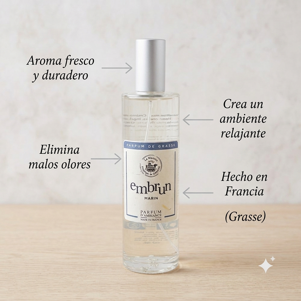 AMBIENTADOR HOGAR 100ML - MARINO