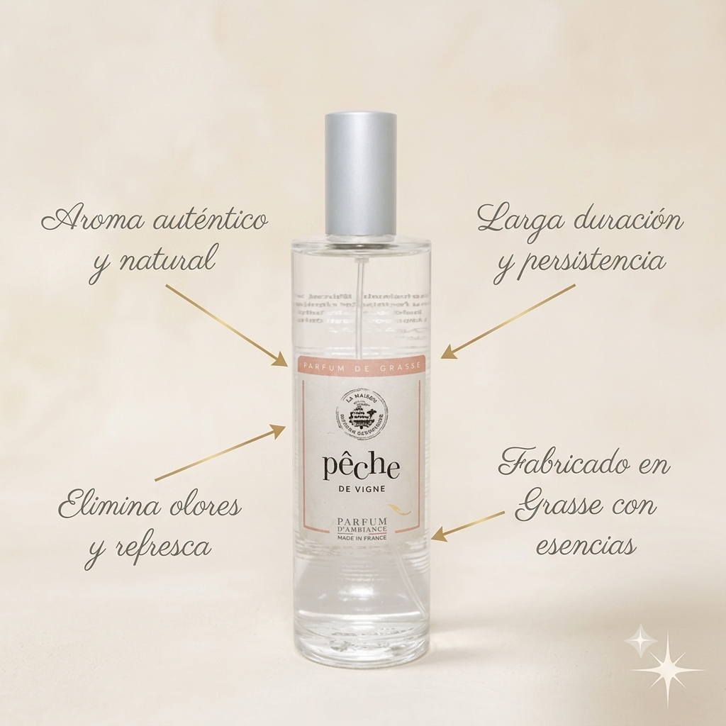 AMBIENTADOR HOGAR 100ML - MELOCOTÓN