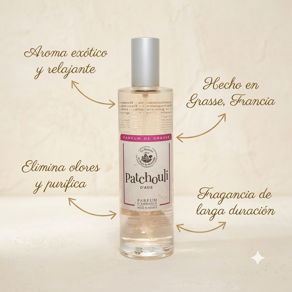 AMBIENTADOR HOGAR 100ML - PATCHOULI