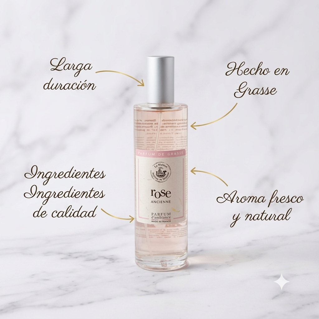 AMBIENTADOR HOGAR 100ML - ROSA