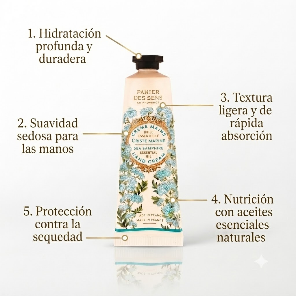 CREMA DE MANOS CRISTAL MARINO 30ML