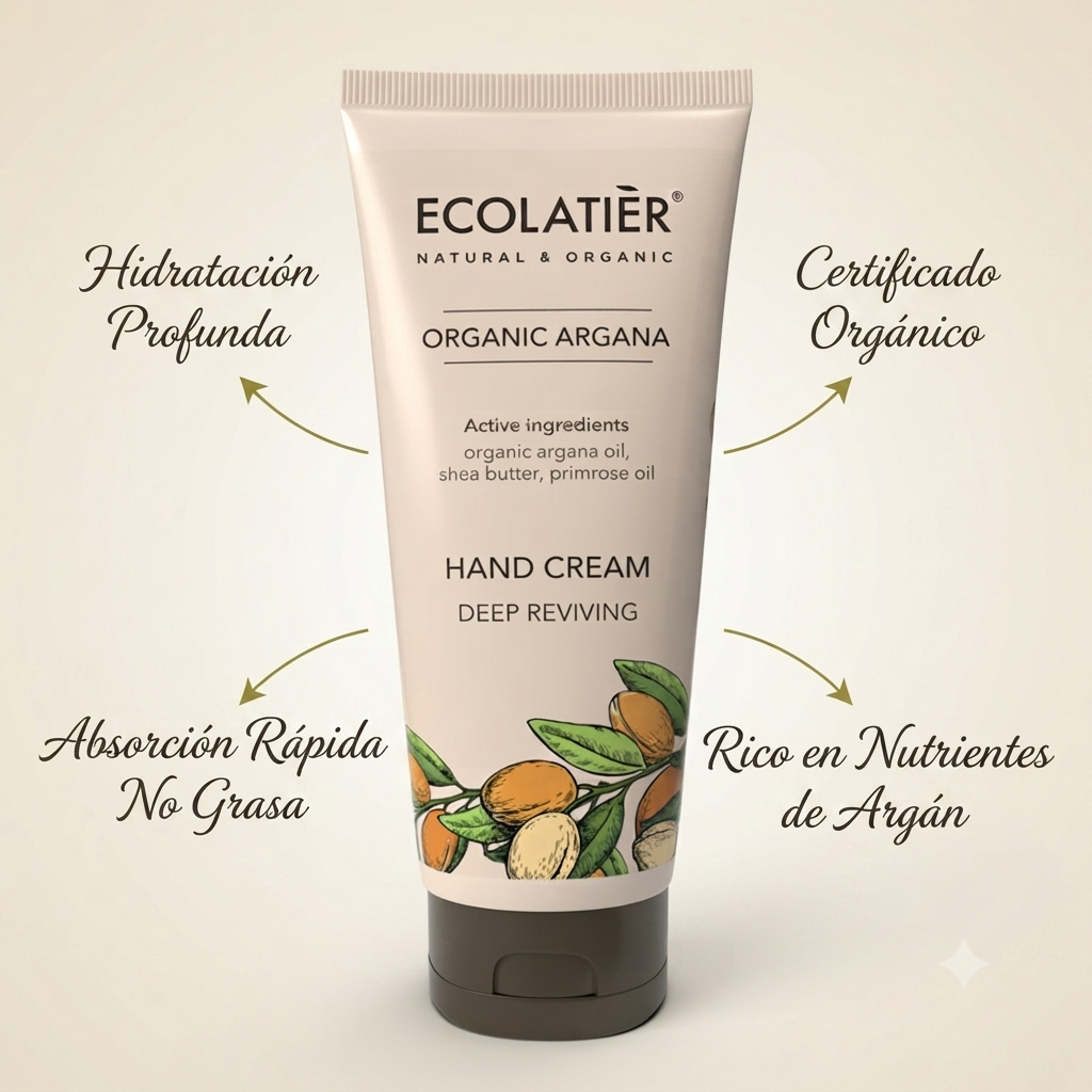 CREMA DE MANOS REACTIVACIÓN -ARGÁN