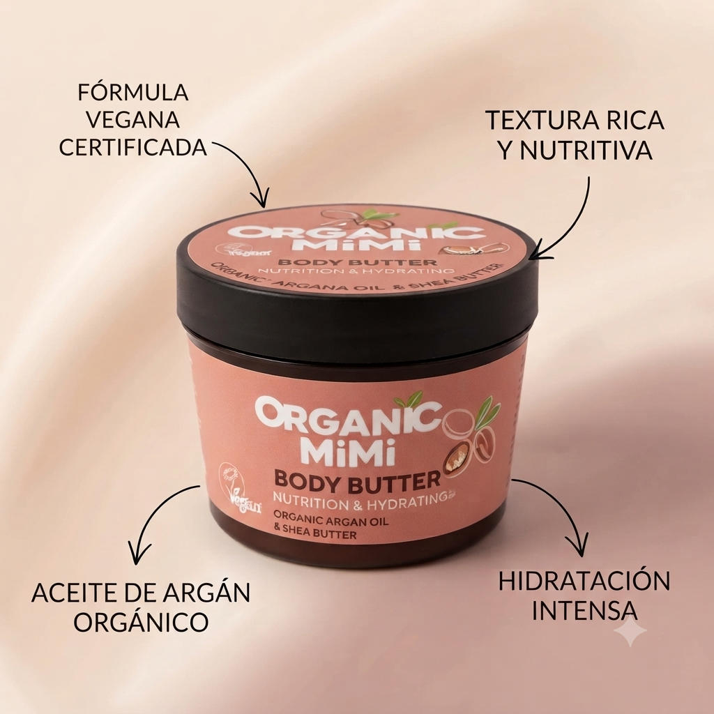 MANTECA CORPORAL ÁRGAN & KARITÉ 100ML