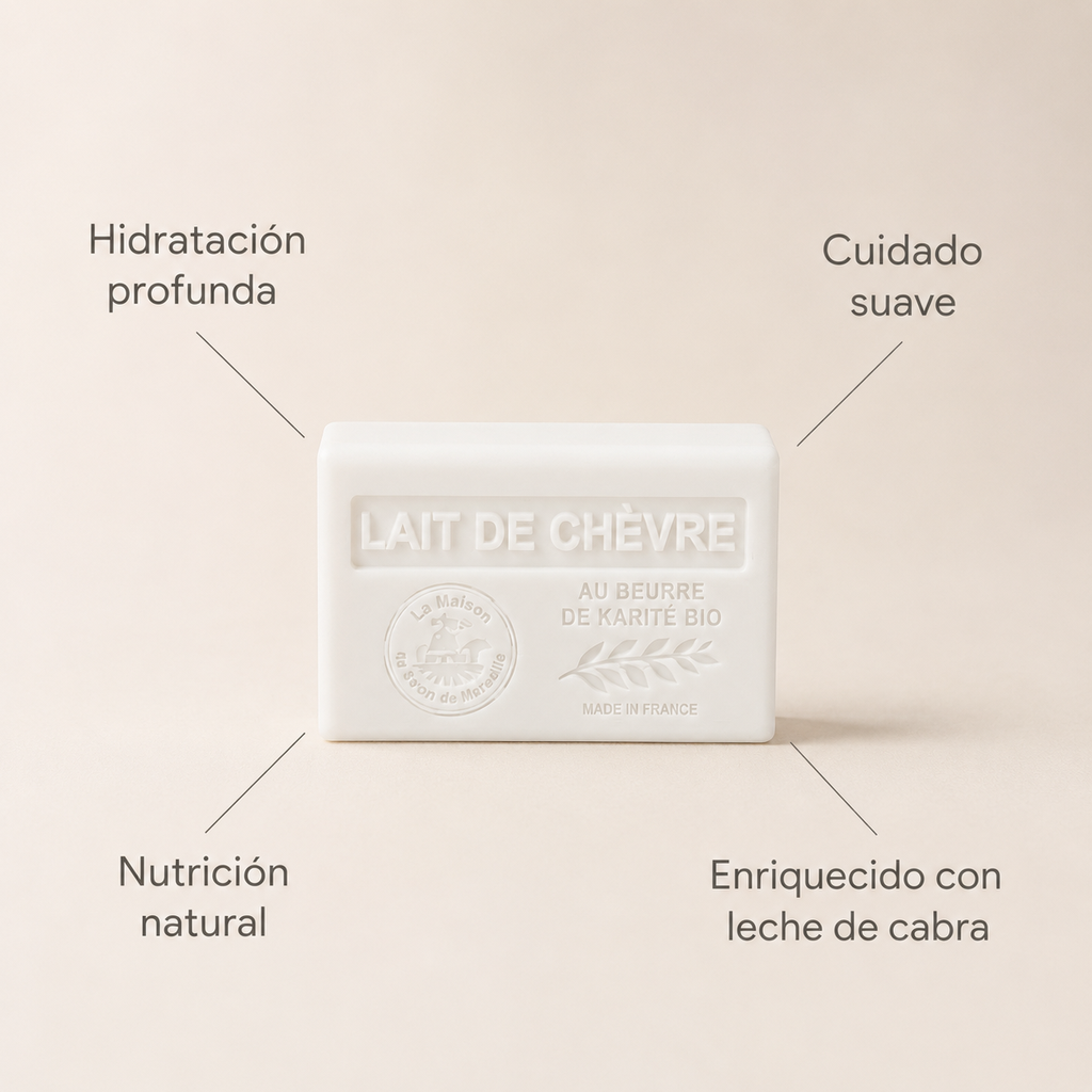 JABÓN KARITÉ LECHE DE CABRA 125G