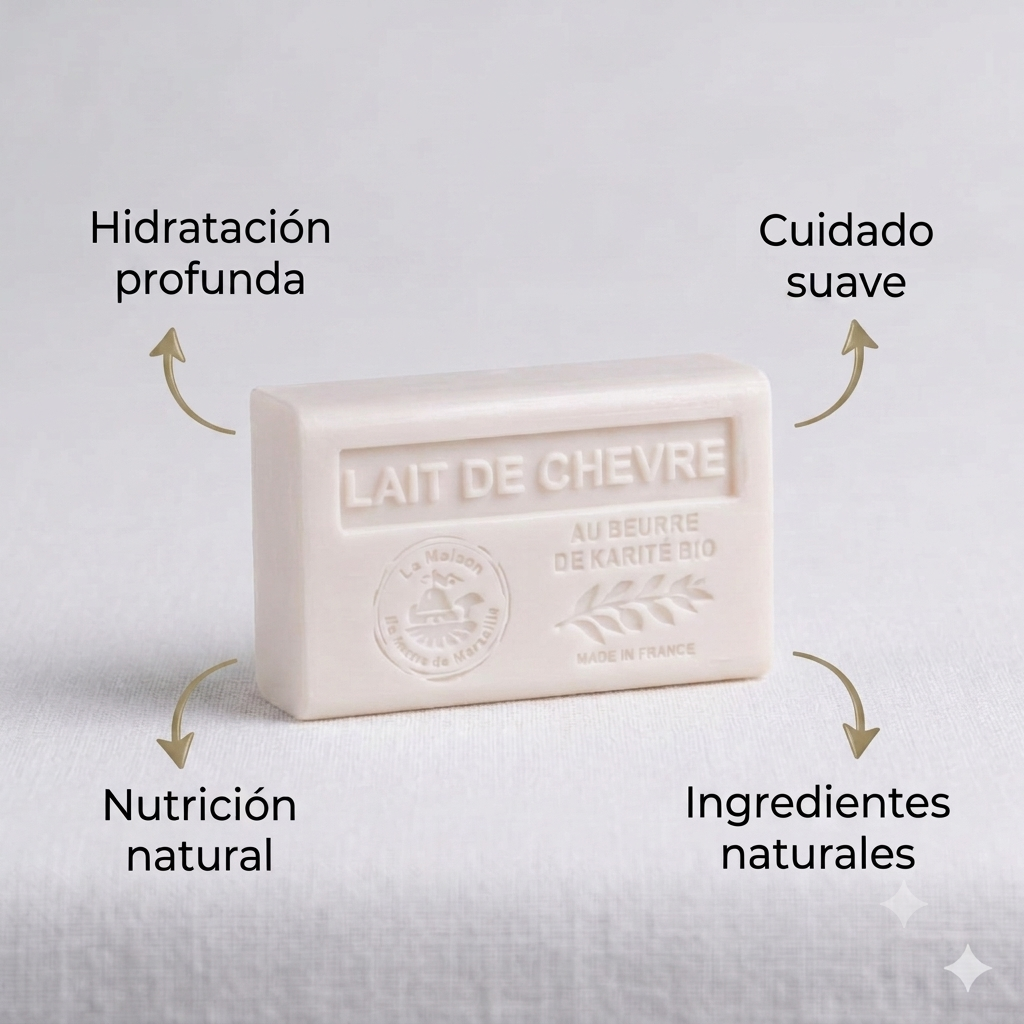 JABÓN KARITÉ LECHE DE CABRA 125G