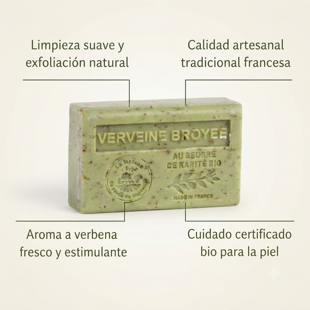JABÓN KARITÉ VERBENA EXFOLIANTE 125G
