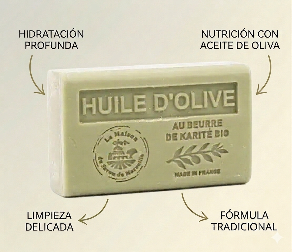 JABÓN KARITÉ ACEITE DE OLIVA 125G