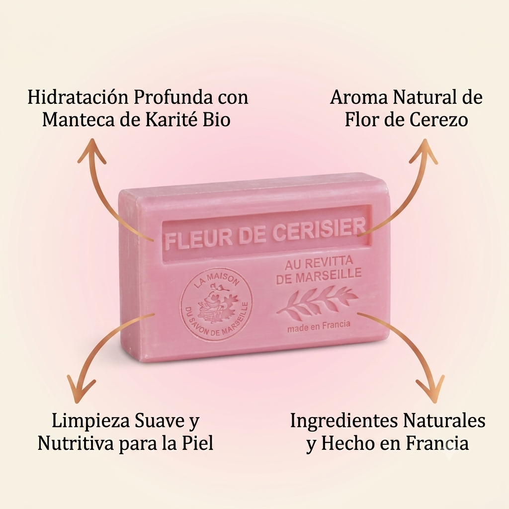 JABÓN KARITÉ FLOR DE CEREZO 125G