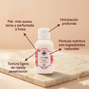 LECHE CORPORAL DE FRESA 50ML